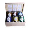 "Chaste" 6 Cd - Solid Pinewood 6 Compartment Box With 6 Pcs Imported Best Quality Caddies - Thumbnail Image 2