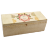 Health Box 18 Tb - Solid Pinewood 3 Compartment Box With 18 Single Chamber / Pyramid Tea Bags - Thumbnail Image 2