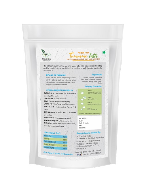 Turmeric Latte Premium (with Cinnamon, Clove, Holy Basil and Many Such Herbs) - Image 2