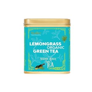 Tifusion Lemongrass Organic Green Tea for Boosting Metabolism & Immunity | Detox Tea for Weight Loss & Stress Relief | Whole Leaf Loose Herbal Tea