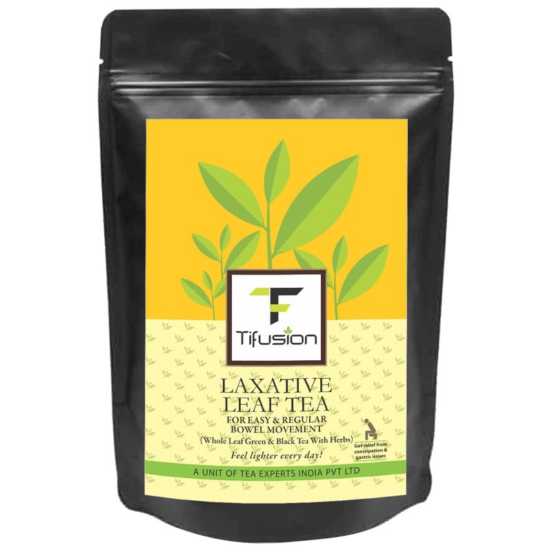 Tifusion Laxative Tea anti constipation Digestive Tea with Dandelion Senna Triphala Aloe Clove | Natural Whole Loose leaves Tea - Image 1