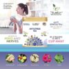 Tifusion Anti Stress Tea with Lemongrass, Valerian Roots & Chamomile Natural & Whole Loose Leaf Tea for Stress Relief Anxiety & Depression - Thumbnail Image 3