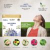 Tifusion Anti Stress Tea with Lemongrass, Valerian Roots & Chamomile Natural & Whole Loose Leaf Tea for Stress Relief Anxiety & Depression - Thumbnail Image 4