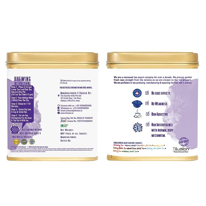 Tifusion Brain Booster Tea - Enhance for Memory, Focus Concertration, Clarity, Retention Power with Brahmi, Ashwagandha, Shankhapushpi, Rosemary, Jasmine - Image 11