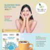 Tifusion Glowing Skin Detox Tea for Healthy Hair & Glowing Skin With Green Tea| Steep as Hot Skin Detox Tea or Iced Antioxidant Acne Herbal Cooler |For Antiageing Blemish Control Wrinkles Pimples - Thumbnail Image 14