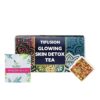 Tifusion Glowing Skin Detox Tea for Healthy Hair & Glowing Skin With Green Tea| Steep as Hot Skin Detox Tea or Iced Antioxidant Acne Herbal Cooler |For Antiageing Blemish Control Wrinkles Pimples - Thumbnail Image 13
