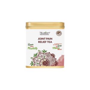 Tifusion Joint Pain Relief Tea with Boswellia, Punarnava, Moringa, Ashwagandha, Giloy | Joint Support Herbal Tea to Reduce Stiffness & Inflammation
