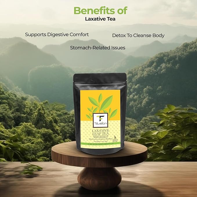 Tifusion Laxative Tea anti constipation Digestive Tea with Dandelion Senna Triphala Aloe Clove | Natural Whole Loose leaves Tea - Image 14