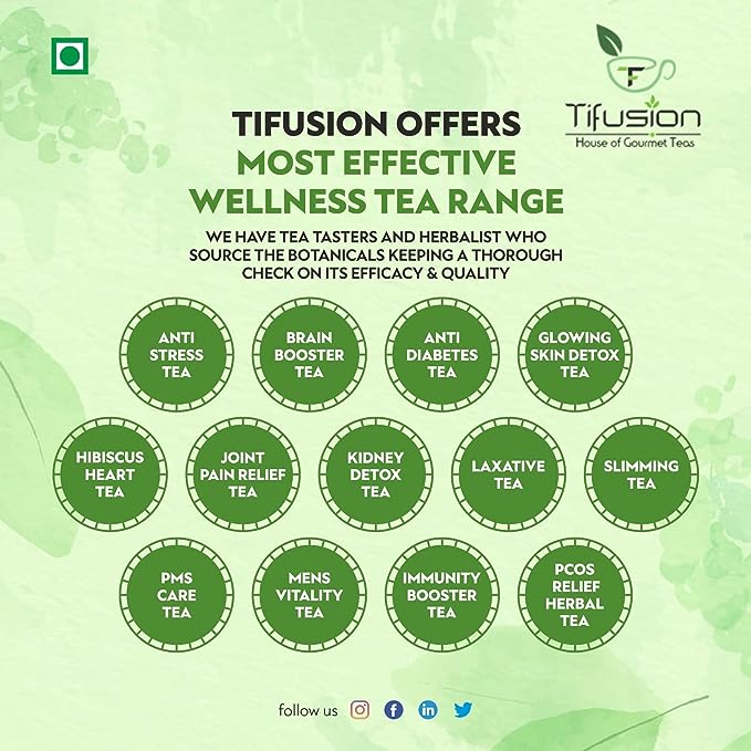 Tifusion Joint Pain Relief Tea with Boswellia, Punarnava, Moringa, Ashwagandha, Giloy | Joint Support Herbal Tea to Reduce Stiffness & Inflammation - Image 10