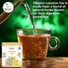 Tifusion Laxative Tea anti constipation Digestive Tea with Dandelion Senna Triphala Aloe Clove | Natural Whole Loose leaves Tea - Thumbnail Image 7
