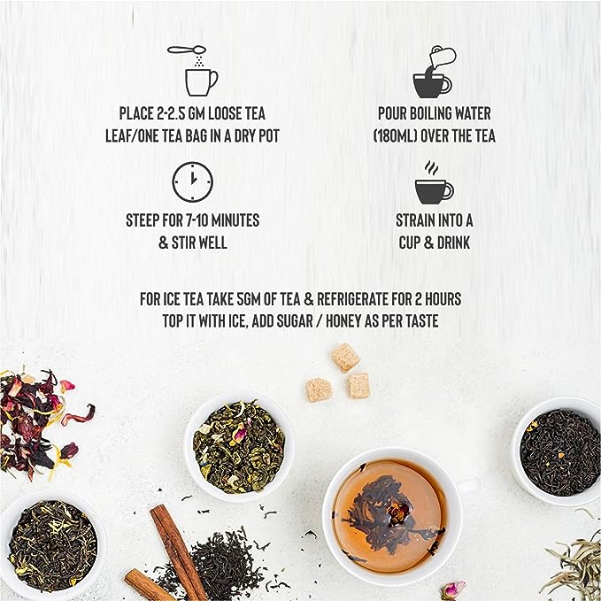 Tifusion Glowing Skin Detox Tea for Healthy Hair & Glowing Skin With Green Tea| Steep as Hot Skin Detox Tea or Iced Antioxidant Acne Herbal Cooler |For Antiageing Blemish Control Wrinkles Pimples - Image 10