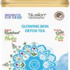 Tifusion Glowing Skin Detox Tea for Healthy Hair & Glowing Skin With Green Tea| Steep as Hot Skin Detox Tea or Iced Antioxidant Acne Herbal Cooler |For Antiageing Blemish Control Wrinkles Pimples - Thumbnail Image 1