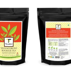 Tifusion Vitality Booster Tea For Men and Women Health With Gokhshuru, Ashwagandha, Safed Musli Natural Herbal Testosterone Booster Tea