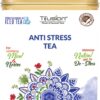 Tifusion Anti Stress Tea with Lemongrass, Valerian Roots & Chamomile Natural & Whole Loose Leaf Tea for Stress Relief Anxiety & Depression - Thumbnail Image 1