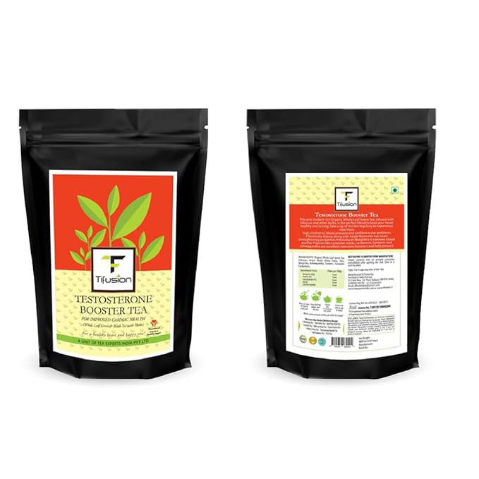 Tifusion Vitality Booster Tea For Men and Women Health With Gokhshuru, Ashwagandha, Safed Musli Natural Herbal Testosterone Booster Tea - Image 9