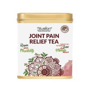 Tifusion Joint Pain Relief Tea with Boswellia, Punarnava, Moringa, Ashwagandha, Giloy | Joint Support Herbal Tea to Reduce Stiffness & Inflammation